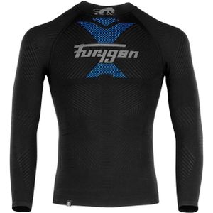 Furygan - Active 37.5® Compression - Lange Mouwen Basislaag - Zwart - Materiaal: Synthetisch