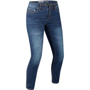 Motorbroek Dames Bering Trust Tapered Blauw ‘Washed’