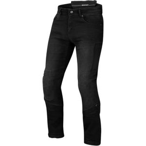 Motorjeans Macna Stone Wash Zwart