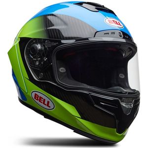 Integraalhelm Bell Race Star DLX Flex Corsa Blauw-Fluo