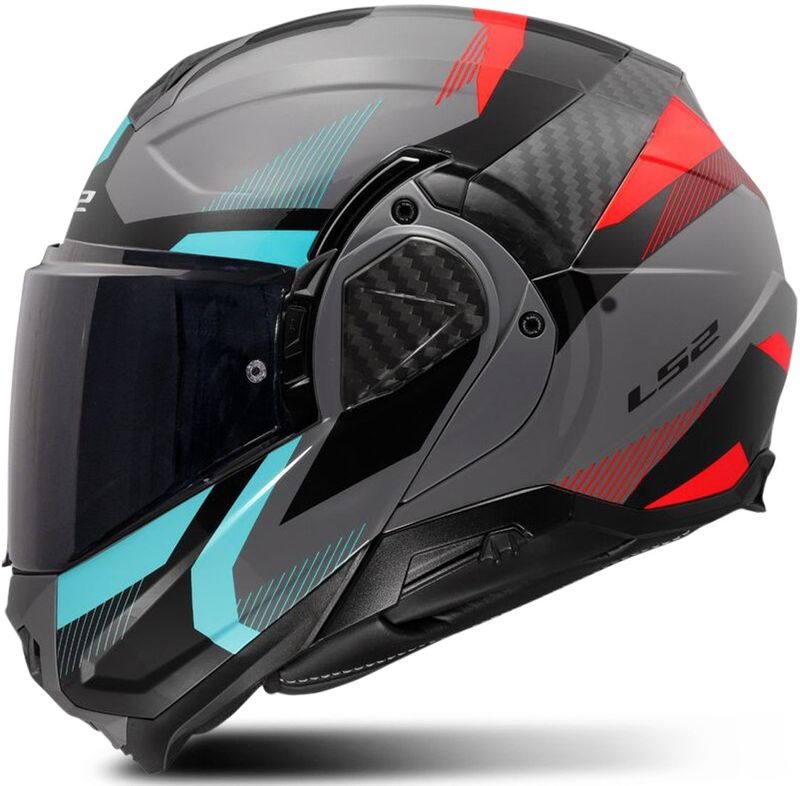 LS2 - FF910 Advant II - Modulaire Helm - Zwart - ECE 22.06