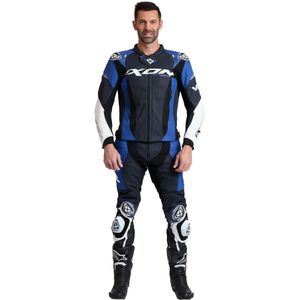 Motorjas Ixon Vortex 3 Jkt Blauw-Wit