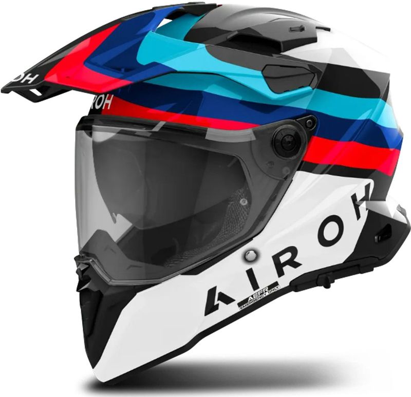 Airoh - Commander 2 - Helm - Glanzend - H.P.C.-Schaal - Antibacteriële Voering