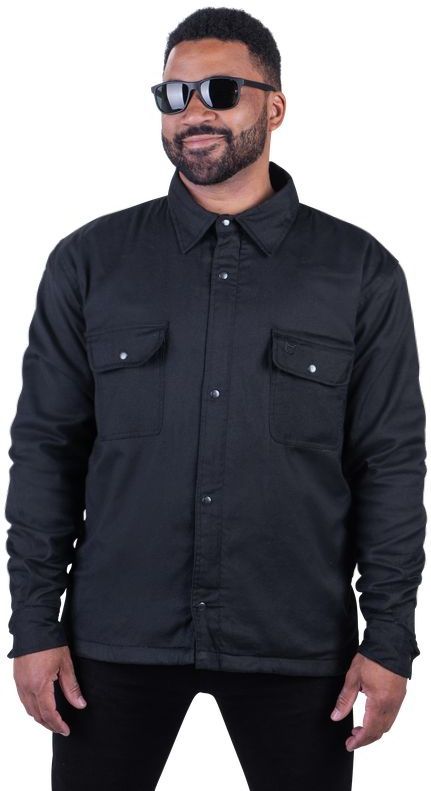 Motorshirt Course Thunder - Gevoerd - Met Schouder- en Elleboogbeschermers