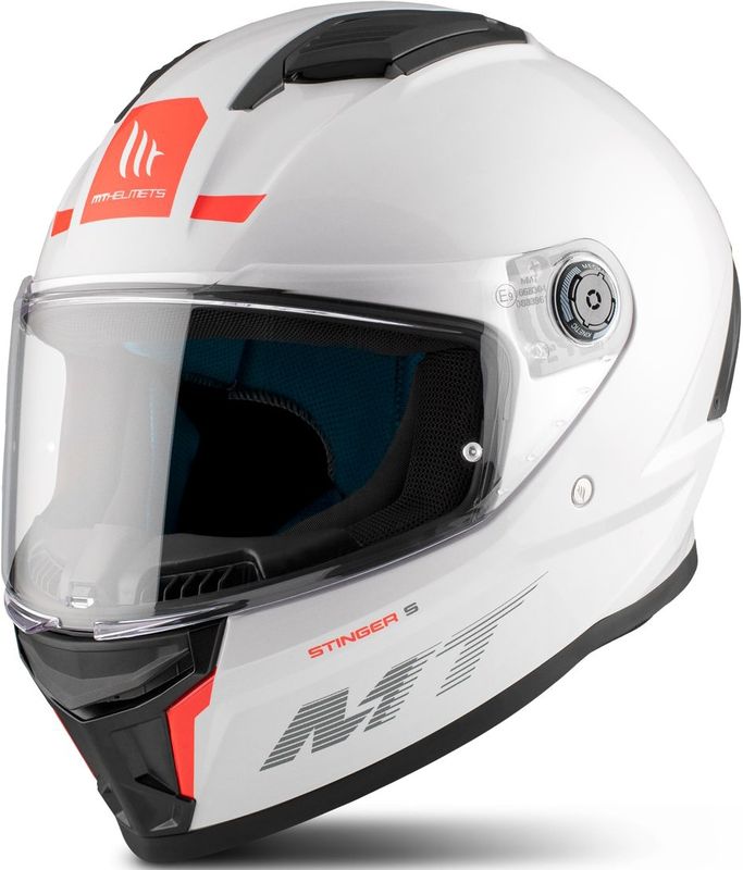 MT Helmets - Stinger 2 - Integraalhelm - Zwart - Polycarbonaat