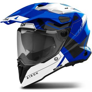 Integraalhelm Airoh Commander 2 Reveal Blauw Glanzend