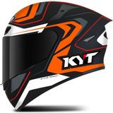 Integraalhelm KYT TT-Course Zwart-Oranje