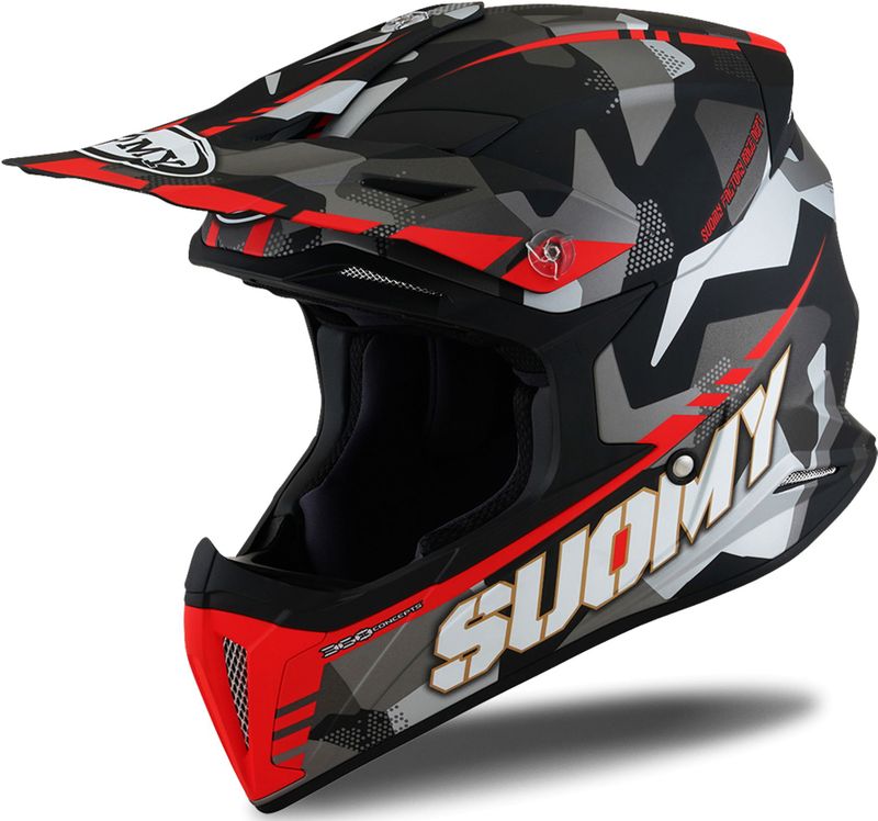Crosshelm Suomy X-Wing Rood