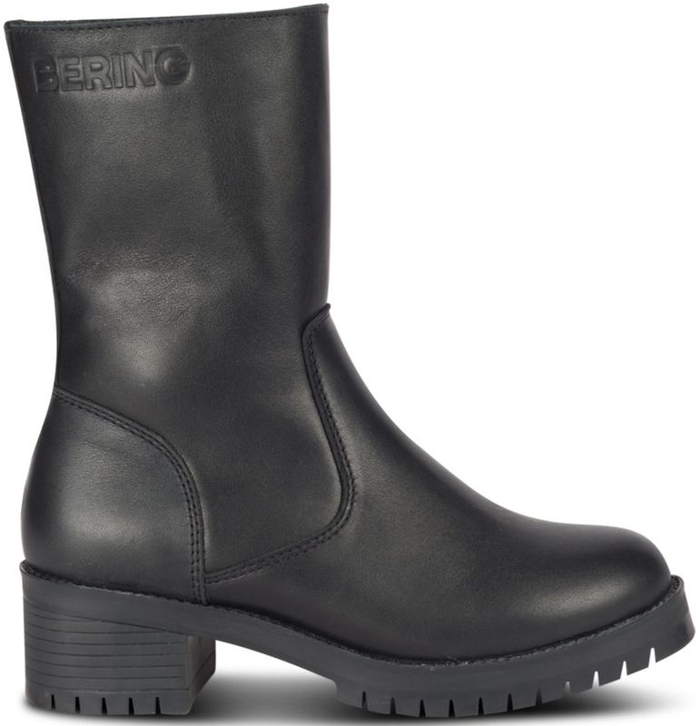 Bering - Opale Motorlaarzen - Zwart - Leer - Waterbestendig