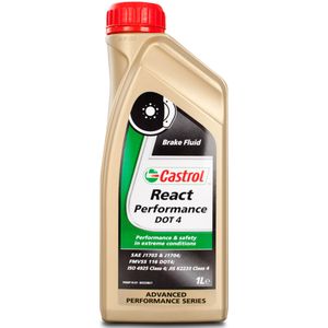 Castrol - React Performance DOT4 - Remvloeistof - Vol-synthetisch