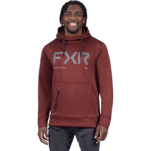 FXR Hydrogen Tech Hoodie Rood-Grijs