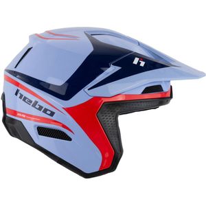 Hebo - Zone Pro - Helm - Glasvezel - Glanzend Zwart