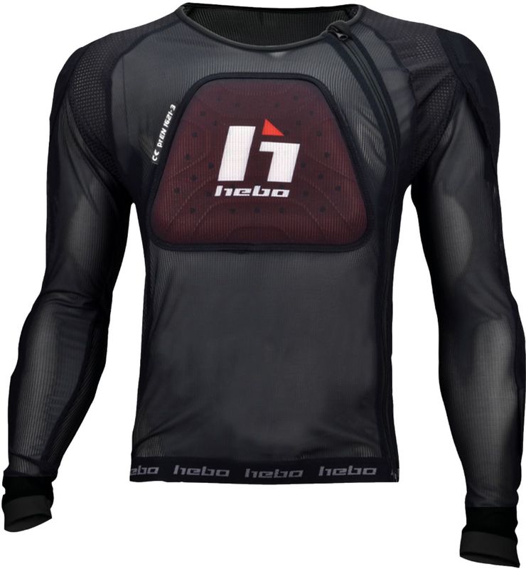HEBO - Defender Pro 2.0 Jacket - Jas - Stretch - Lycra - Afneembare Beschermers