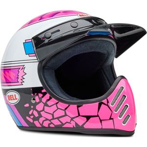 Intergraalhelm Bell Moto-3 Roze