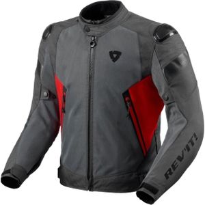 Motorjas Rev'It! Control Air H2O Grijs-Rood