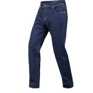 Motorjeans - Blauw - Katoen-Polyamide Mix - Getaperde Pasvorm