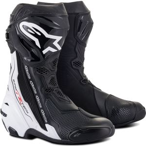 Motorlaarzen Alpinestars Supertech R Zwart-Wit