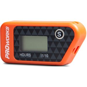 Proworks - Draadloze Uurmeter - Spatwaterdicht - Voor Motorfiets
