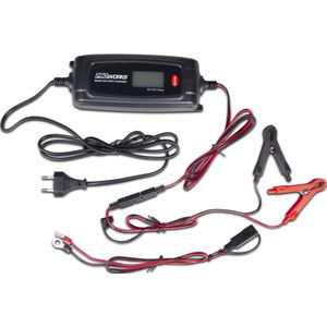 Proworks - Smart - Acculader - Zwart - 6 Snelheden - Geschikt voor Accu's tot 60 Ah