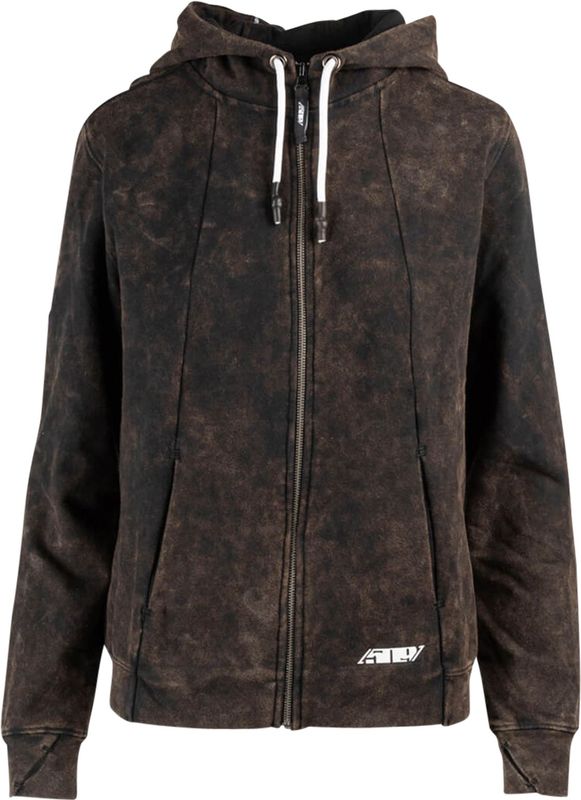 509 A-Frame - Hoodie - Zwart - Katoen-Polyester - Volledige Ritssluiting