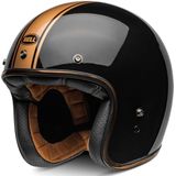 Bell - Moto Custom 500 - Open Helm - Gloss Black/Bronze - Veilig en Comfortabel