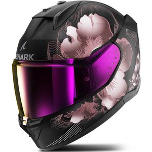 Integraalhelm Shark D-Skwal 3 Mayfer Mat Zwart-Violet