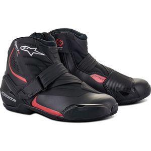 Motorschoenen Alpinestars SMX-1 R V2 Zwart-Rood