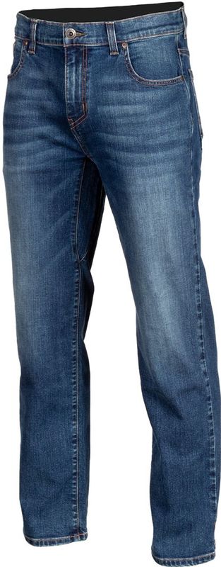 Klim - Unlimited Straight - Motorjeans - Blauw - 12 oz Covec Stretchdenim