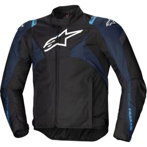 Motorjas Alpinestars T-Jaws V4 WP Zwart-Donkerblauw