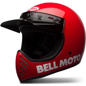 Integraalhelm BELL Moto-3 Classic Rood