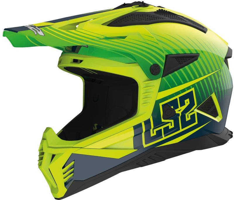 LS2 - MX708 Fast II - Off-Road Helm - Duck - Lichtgewicht - KPA