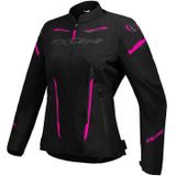 Motorjas Dames Ixon STRIKER AIR Zwart-Antraciet-Fushia