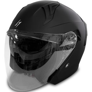 Stormer - Run - Jethelm - Zwart Mat