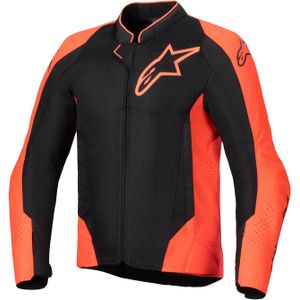 Alpinestars - Viper Air V4 - Motorjas - Fluo Rood Zwart - Textiel
