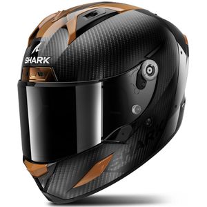 Shark - Aeron Carbon Skin - Integraalhelm - Zwart - Koolstofvezel