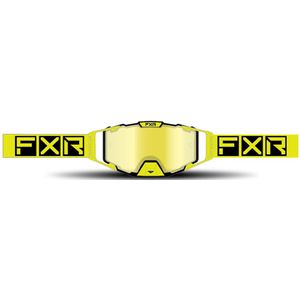 Crossbril FXR Pilot Bronze HiDef/Geel Spiegellens Hivis