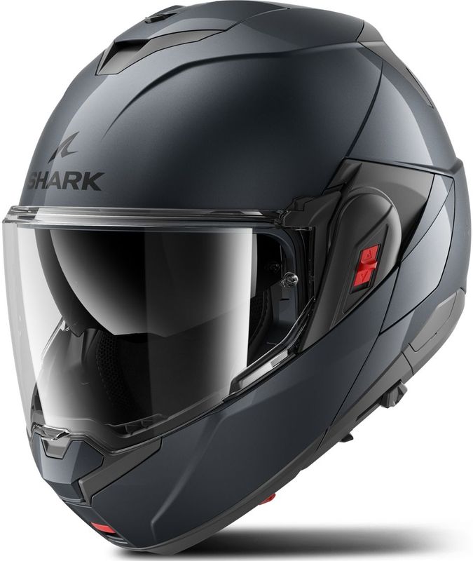 Shark - Oxo - Systeemhelm - Antraciet - Lexan Polycarbonaat, ECE22.06 Keurmerk
