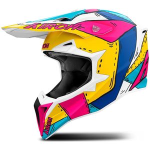 AIROH - Wraap - Off-Road Helm - Zwart - Synthetisch