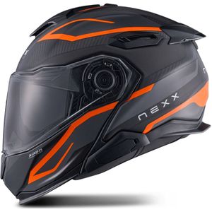 Modulaire Helm Nexx X.Lifetour Pro Mile Oranje-Grijs MT