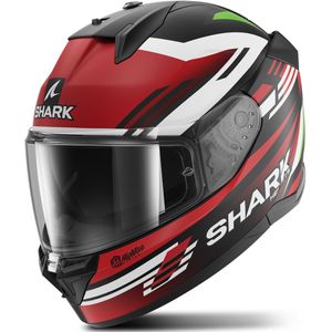 Shark - D-Skwal 3 Firstlap - Integraalhelm - Zwart Rood Groen