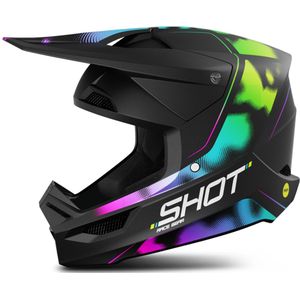 Motorhelm - Lichtgewicht - ABS - Polyester - Geventileerd Vizier