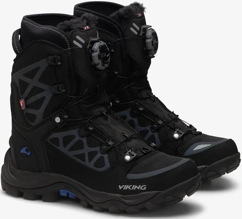 Viking - Constrictor 3 High WP BOA - Sneeuwscooterlaarzen - Zwart-Zilver