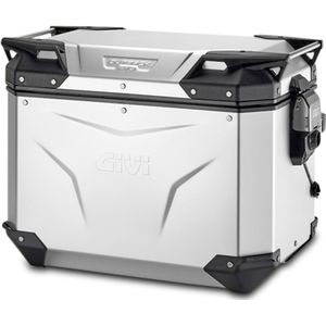 Givi - Trekker Outback Evo - Zijkoffer - Anodised - 37L - Monokey® Cam-side
