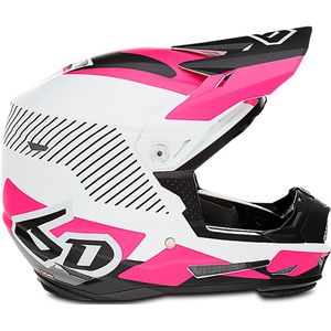 6D - ATR-2 Fusion - Crosshelm - Zwart - Tri-composiet Schaal