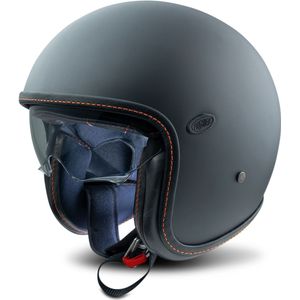 Jethelm Premier Vintage Platinum Zwart