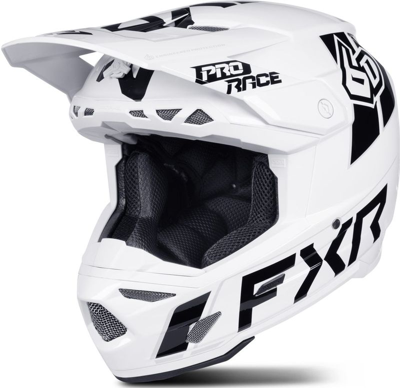 FXR - ATR-3 - Crosshelm - Gedurfde Graphics - 3K Koolstofvezelcomposiet