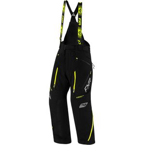 FXR - Renegade FX - Sneeuwbroek - Zwart-Hi Vis - Duurzaam Nylon/Spandex