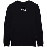 fox race crew t shirt lange mouwen zwart