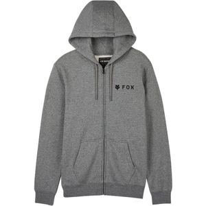 Hoodie - Zwart - Fleece - Met Rits en Steekzakken