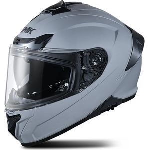 SMK - Typhoon - Integraalhelm - Zwart - Thermoplastisch - Veiligheidsfeatures